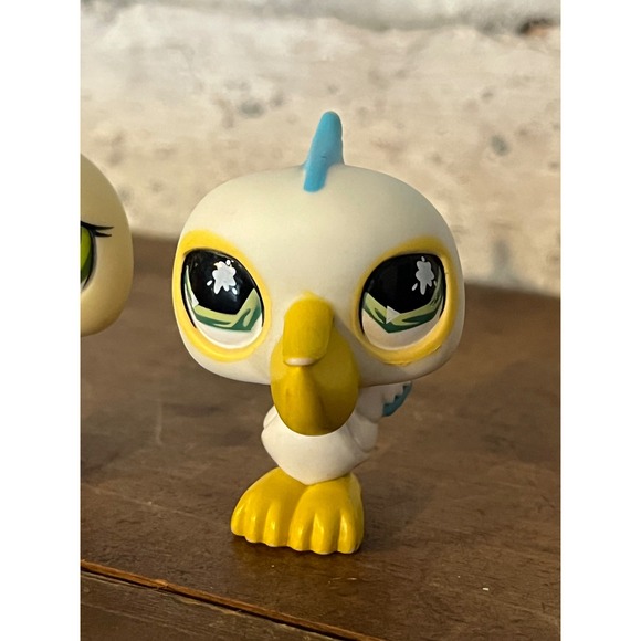 Littlest Pet Shop LPS Pair of Pelican Birds #797 #1350 - Picture 2 of 7